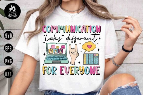 Download Communication Looks Different SVG - Communication Collection