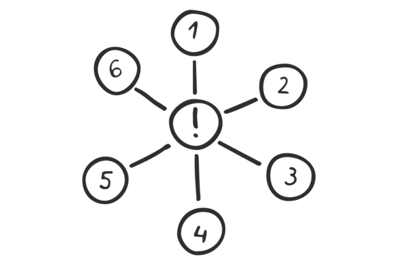 Download Infographic Diagram Doodle. Hand Drawn C - Diagram Collection