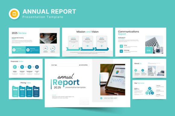 Download Annual Report Google Slides Template - Annual Collection