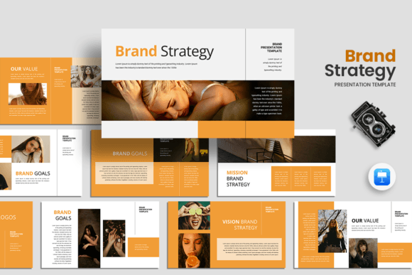Download Brand Strategy - Keynote Template - Key Collection