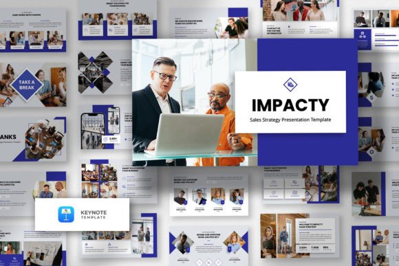 Download Sales Marketing Keynote Template - Key Collection