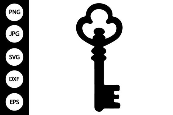 Download Silhouette House Key SVG - Key Collection